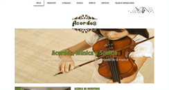 Desktop Screenshot of acordesoria.com